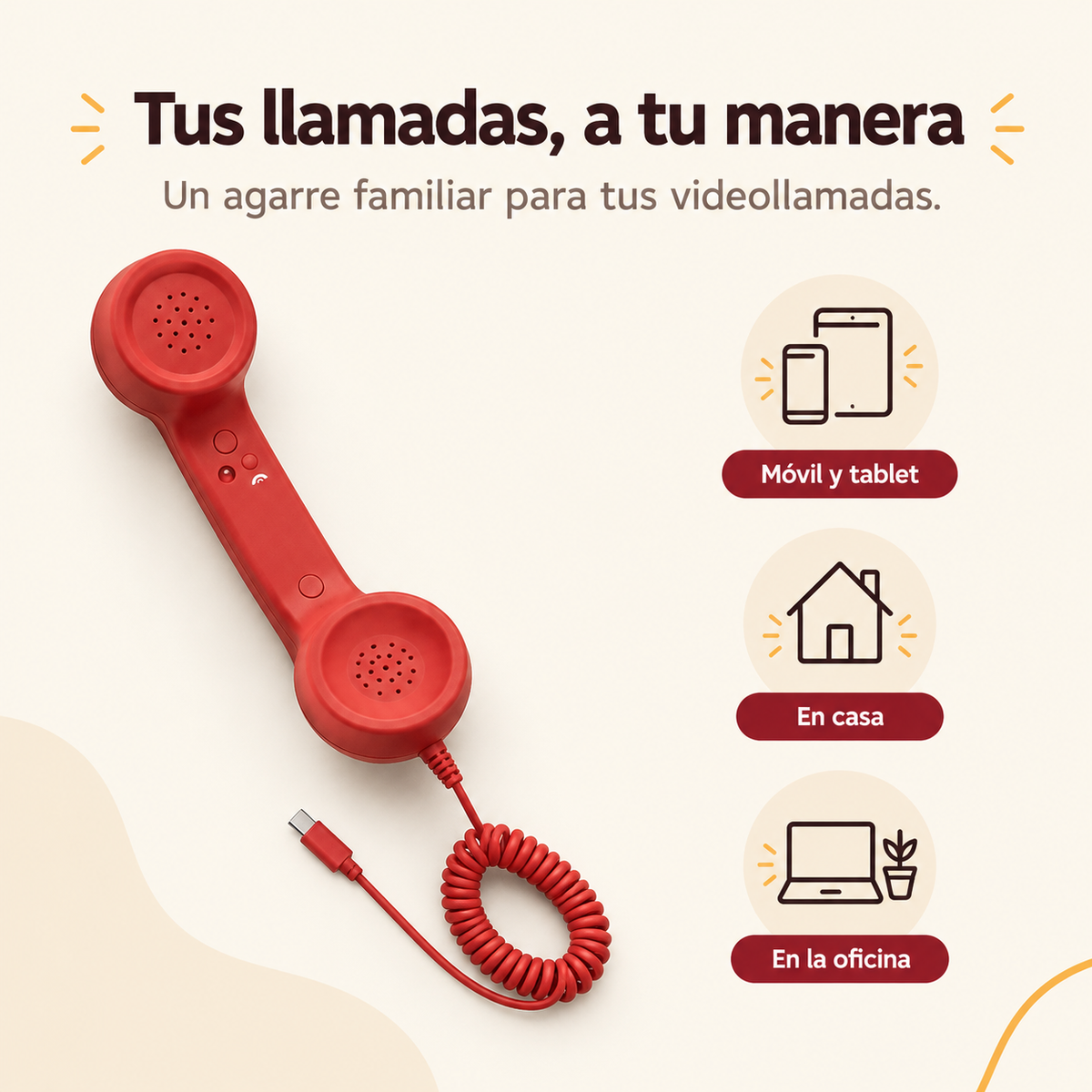Telefono Retro Para Celular