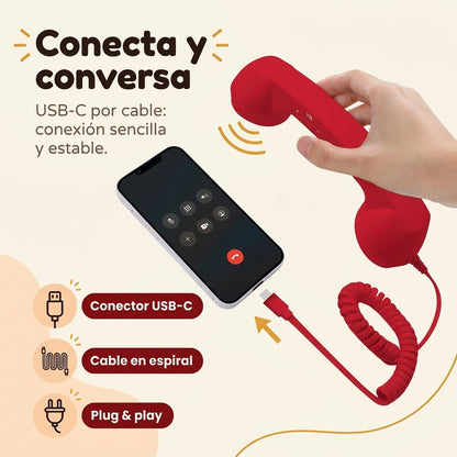 Telefono Retro Para Celular